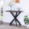 Feels Like Home Neptune Console Table - Rectangular Parquet Top