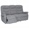 Celebrity Furniture Hollingwell 3 Seater Dual Motor Power Recliner Sofa - Keypad with USB