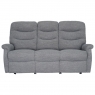 Celebrity Furniture Hollingwell 3 Seater Dual Motor Power Recliner Sofa - Keypad with USB