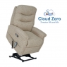 Celebrity Furniture Hollingwell Standard Cloud Zero Riser Recliner Power Chair with Powered Headrest