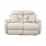 Feels Like Home Broadway 2 Seater Double Power Recliner Sofa with Power Button