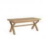 Fairway Furniture Nanterre Large Cross Leg Extending Dining Table (200-245cm)