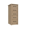 Fairway Furniture Erin 5 Drawer Narrow Tallboy