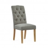Fairway Furniture Nanterre Pair Button Back Upholstered Dining Chairs