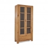 Fairway Furniture Baden Glazed Display Cabinet - 2 Doors & 1 Drawer