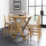 Fairway Furniture Nanterre Bar Table with Cross Legs