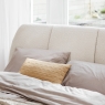 Fairway Furniture Rio 5'0 King Size Bedframe-Natural Fabric