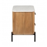 Fairway Furniture Rio 2 Drawer Bedside Cabinet