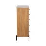 Fairway Furniture Rio 5 Drawer Tall Narrow Chest