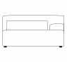 Timo 152PR - Large Sofa Section - Right Hand Facing Arm