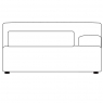 Timo 152-165CSAR - Large Chaise Section - Right Hand Facing Arm