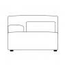 Timo 112-165CSAL - Small Chaise Section - Left Hand Facing Arm