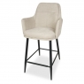 Fairway Furniture Benito Pair of Armed Fabric Bar Stool