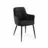 Fairway Furniture Demetrio Pair of Armed Fabric Dining Chairs