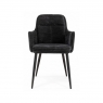 Fairway Furniture Demetrio Pair of Armed Fabric Dining Chairs