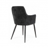 Fairway Furniture Demetrio Pair of Armed Fabric Dining Chairs