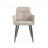 Fairway Furniture Demetrio Pair of Armed Fabric Dining Chairs