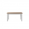 Newhaven Medium Fixed Top Dining Table - Tapered Legs - Oak Top