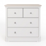 Crantock 2 + 2 Drawer Chest - Oak Top