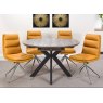 Fairway Furniture Michigan Round Fixed Top Dining Table - 120cm