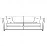 Harlow Grand Static Sofa-Standard Back