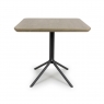 Tribeca Square Fixed Top Dining Table - 80cm