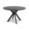 Tribeca Round Fixed Top Dining Table - 120cm