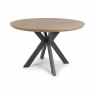 Tribeca Round Fixed Top Dining Table - 120cm