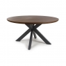 Tribeca Round Fixed Top Dining Table - 150cm