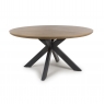 Tribeca Round Fixed Top Dining Table - 150cm
