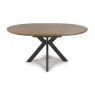 Tribeca Round Extending Dining Table - Extends from 120cm-160cm