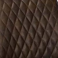Dark Brown Faux Hide