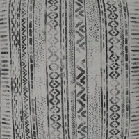 Geo Smudge - Charcoal (Accent)