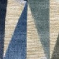 4032 Blue Fragment Velvet